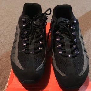 Nike Air Max 95 Premium Shoes Black Sz 10.5